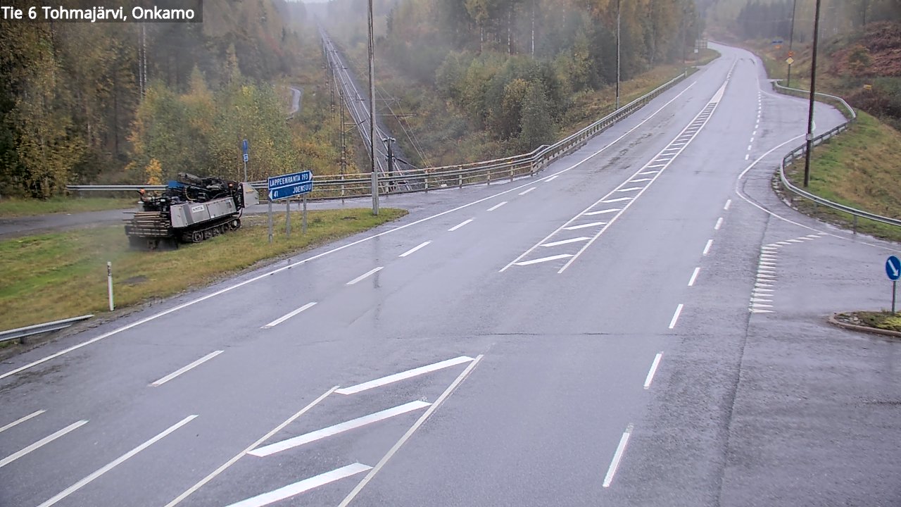 Kelikamerat Kuva Tie 6 Tohmajärvi, Onkamo, Tohmajärvi, Pohjois-Karjala