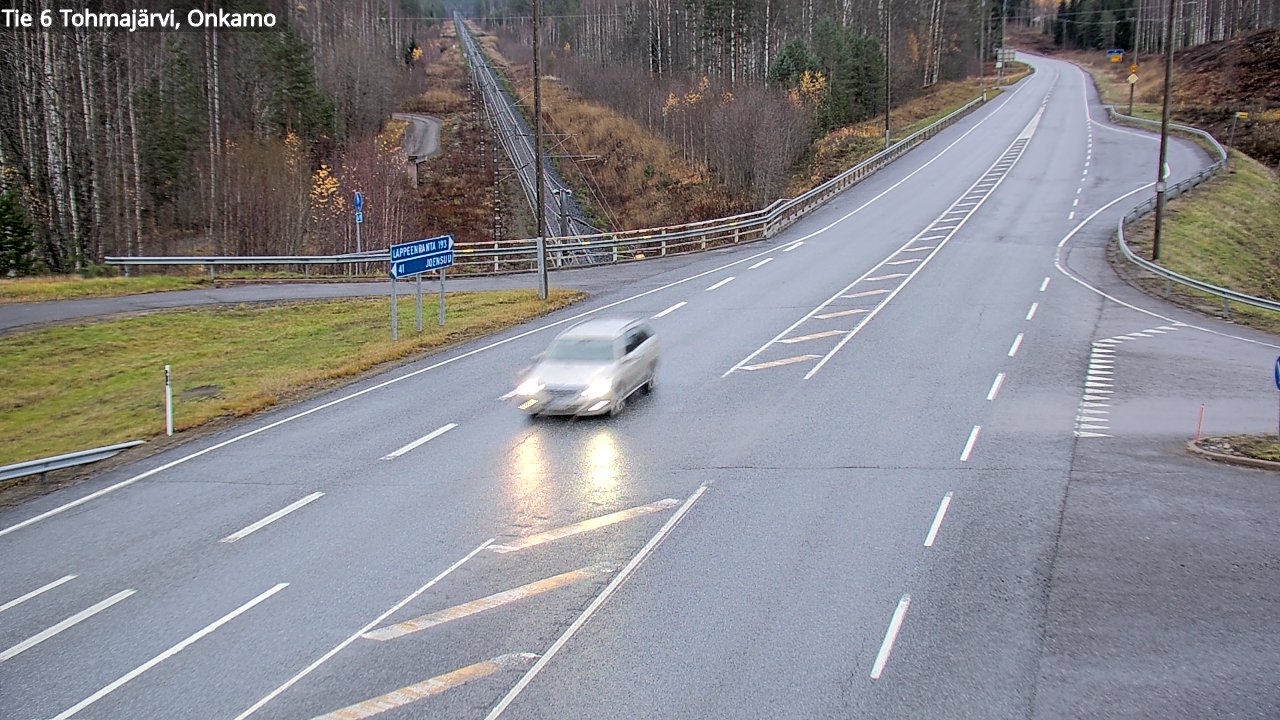 Kelikamerat Kuva Tie 6 Tohmajärvi, Onkamo, Tohmajärvi, Pohjois-Karjala