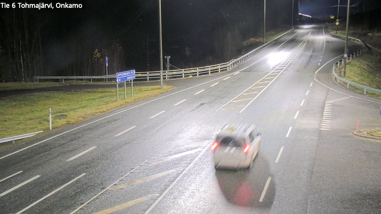 Kelikamerat Kuva Tie 6 Tohmajärvi, Onkamo, Tohmajärvi, Pohjois-Karjala