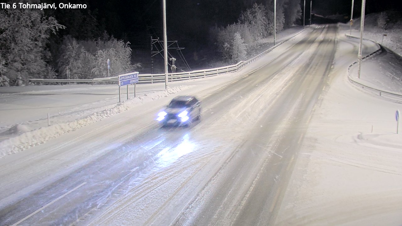 Kelikamerat Kuva Tie 6 Tohmajärvi, Onkamo, Tohmajärvi, Pohjois-Karjala
