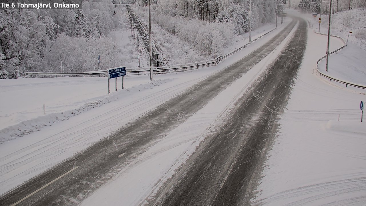 Kelikamerat Kuva Tie 6 Tohmajärvi, Onkamo, Tohmajärvi, Pohjois-Karjala