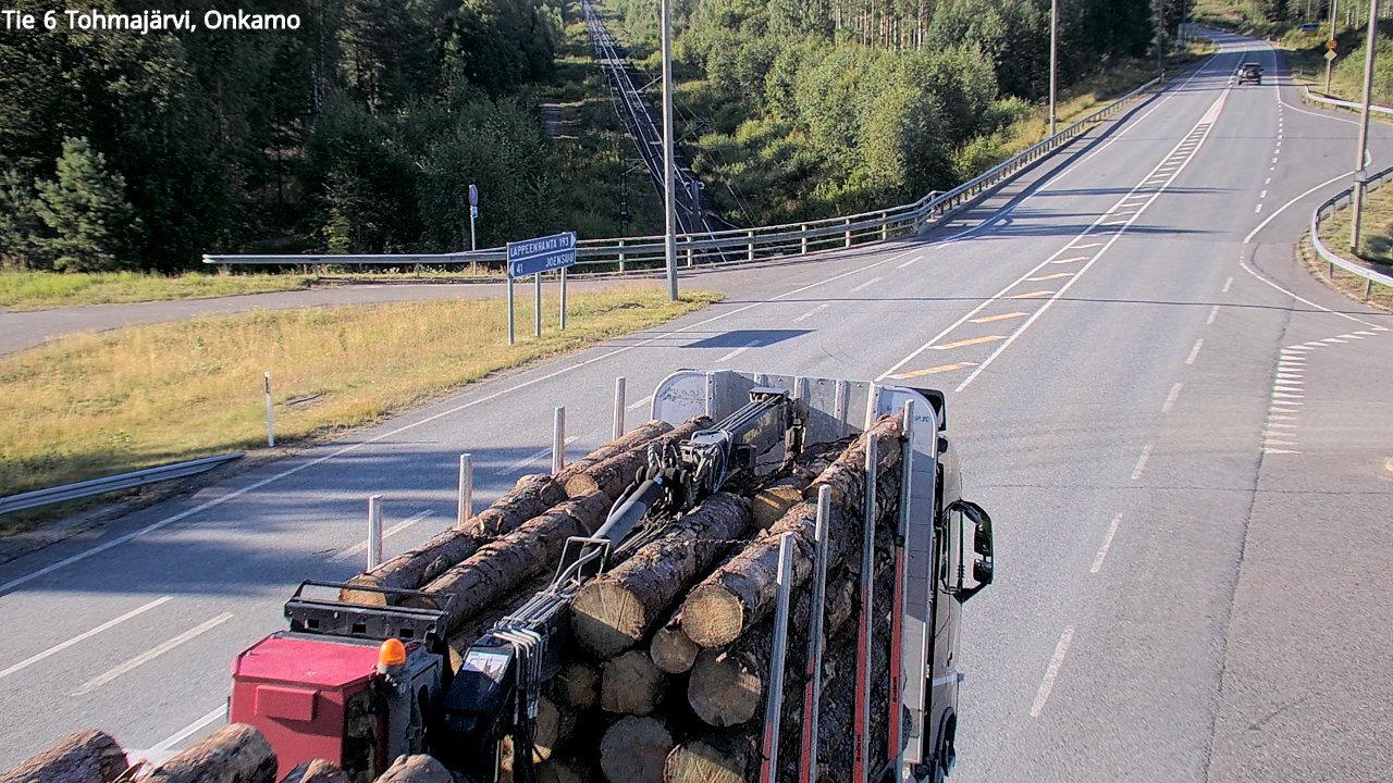 Kelikamerat Kuva Tie 6 Tohmajärvi, Onkamo, Tohmajärvi, Pohjois-Karjala