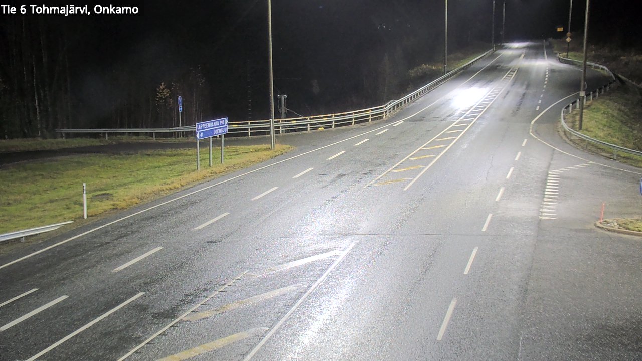 Kelikamerat Kuva Tie 6 Tohmajärvi, Onkamo, Tohmajärvi, Pohjois-Karjala