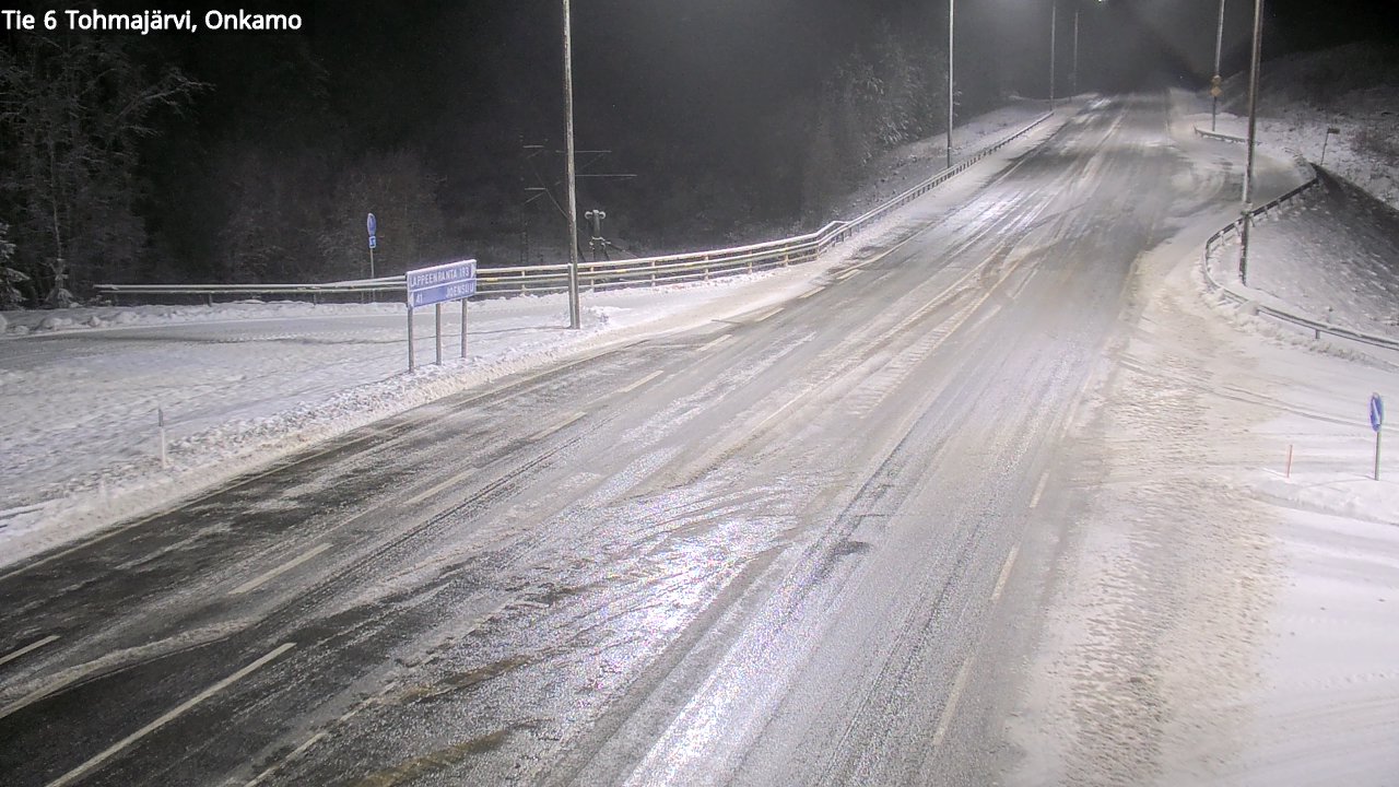 Weather Camera Image Road 6 Tohmajärvi, Onkamo, Tohmajärvi, Pohjois-Karjala
