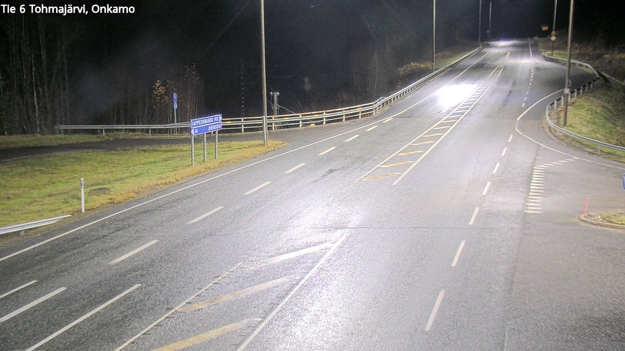 Kelikamerat Kuva Tie 6 Tohmajärvi, Onkamo, Tohmajärvi, Pohjois-Karjala