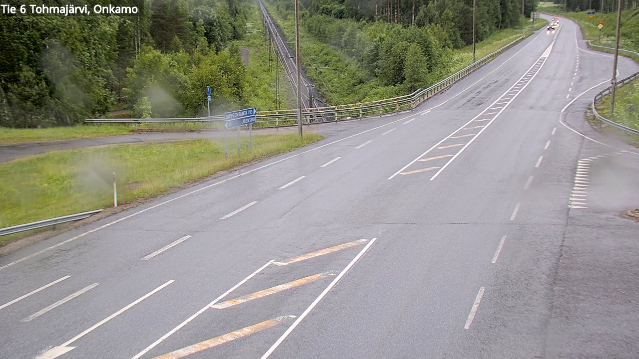 Kelikamerat Kuva Tie 6 Tohmajärvi, Onkamo, Tohmajärvi, Pohjois-Karjala