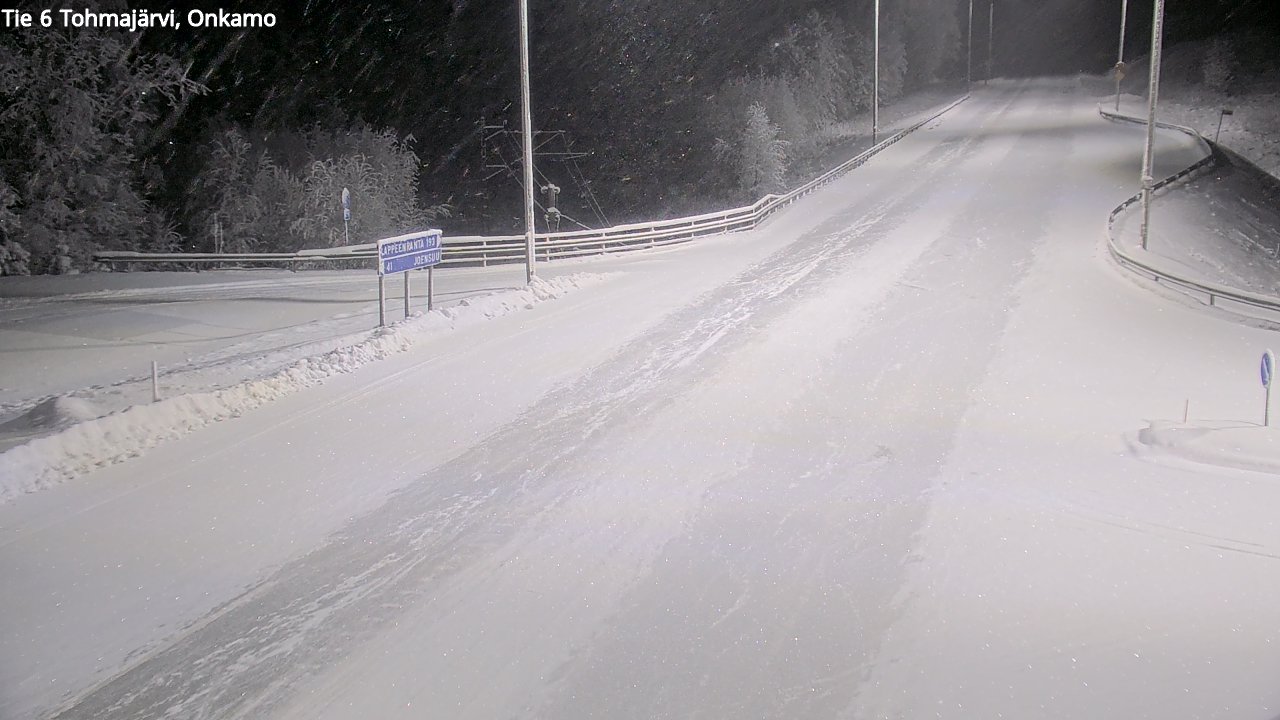 Kelikamerat Kuva Tie 6 Tohmajärvi, Onkamo, Tohmajärvi, Pohjois-Karjala