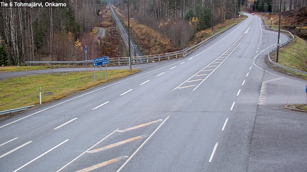 Kelikamerat Kuva Tie 6 Tohmajärvi, Onkamo, Tohmajärvi, Pohjois-Karjala