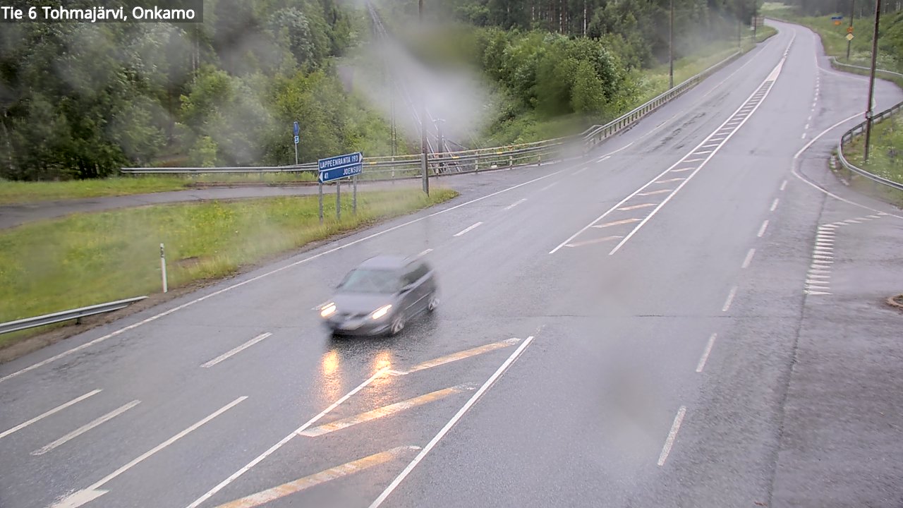 Kelikamerat Kuva Tie 6 Tohmajärvi, Onkamo, Tohmajärvi, Pohjois-Karjala