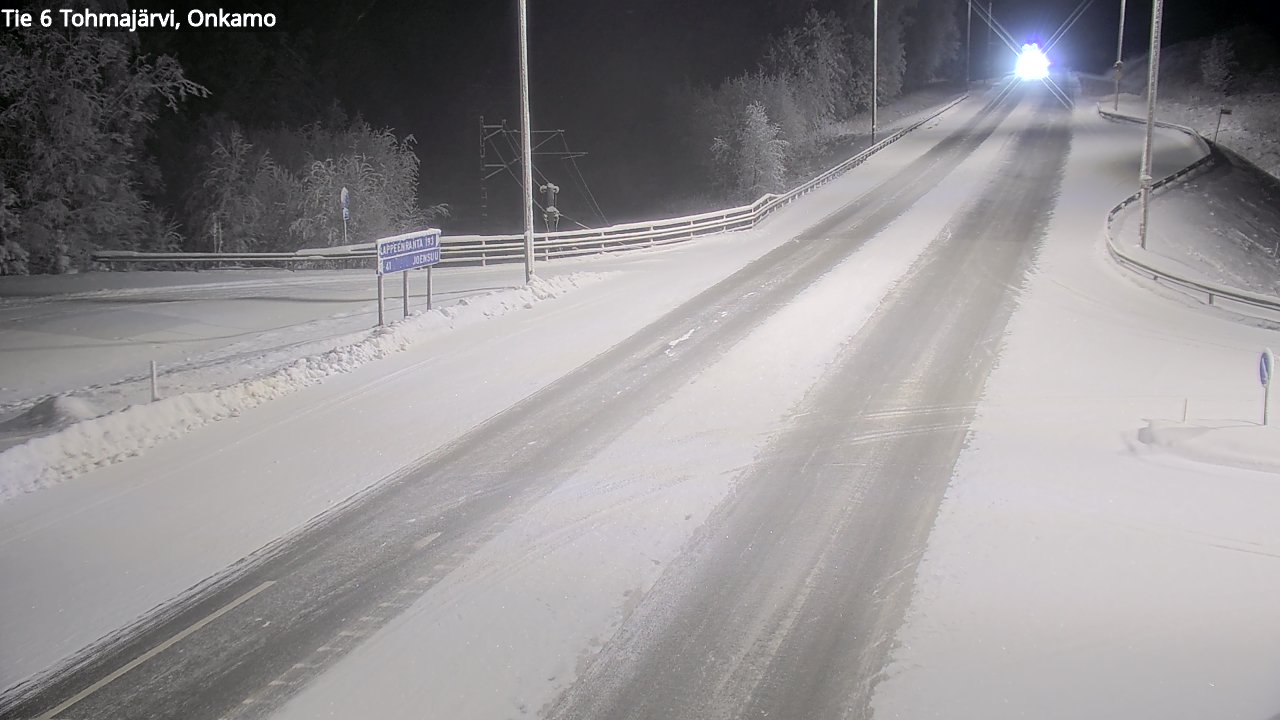 Kelikamerat Kuva Tie 6 Tohmajärvi, Onkamo, Tohmajärvi, Pohjois-Karjala