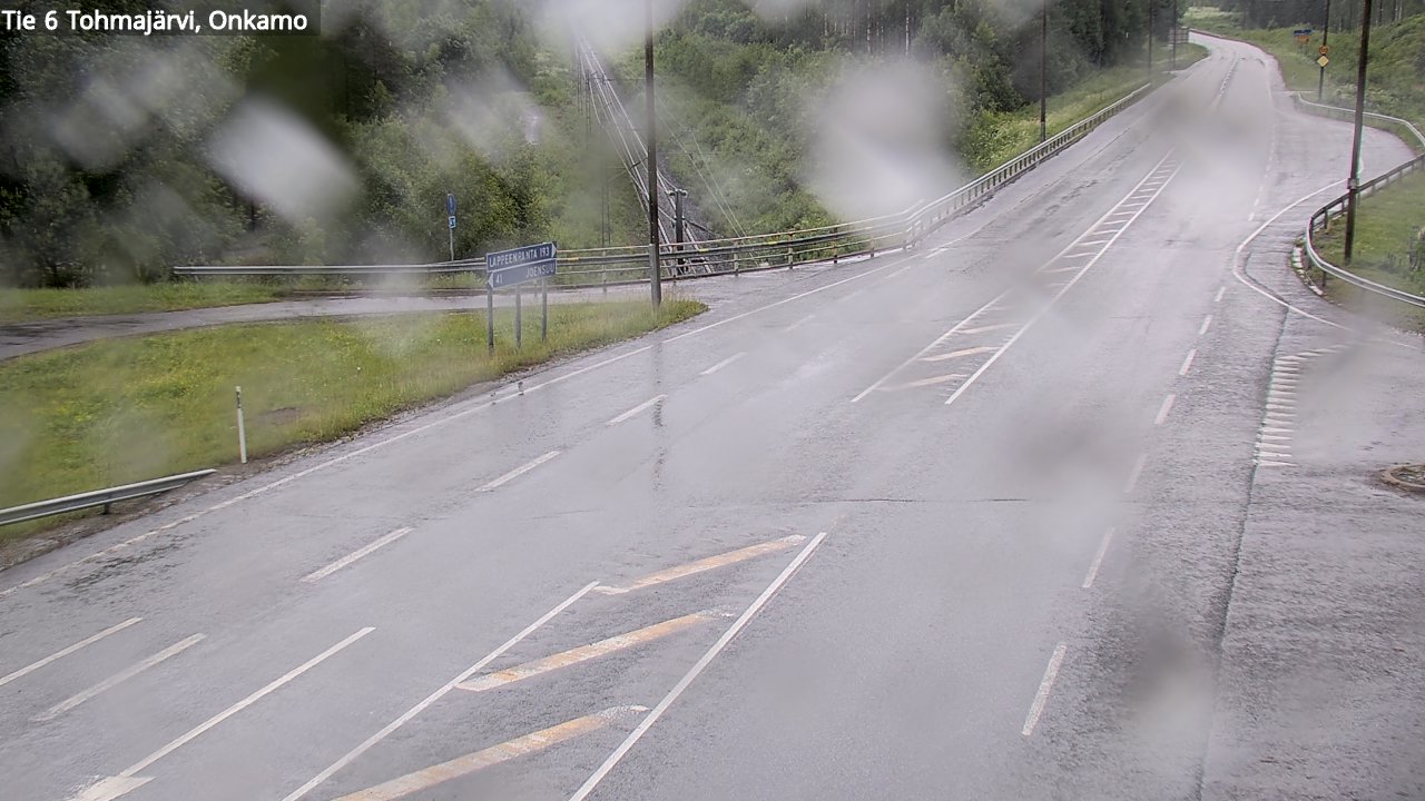 Weather Camera Image Road 6 Tohmajärvi, Onkamo, Tohmajärvi, Pohjois-Karjala