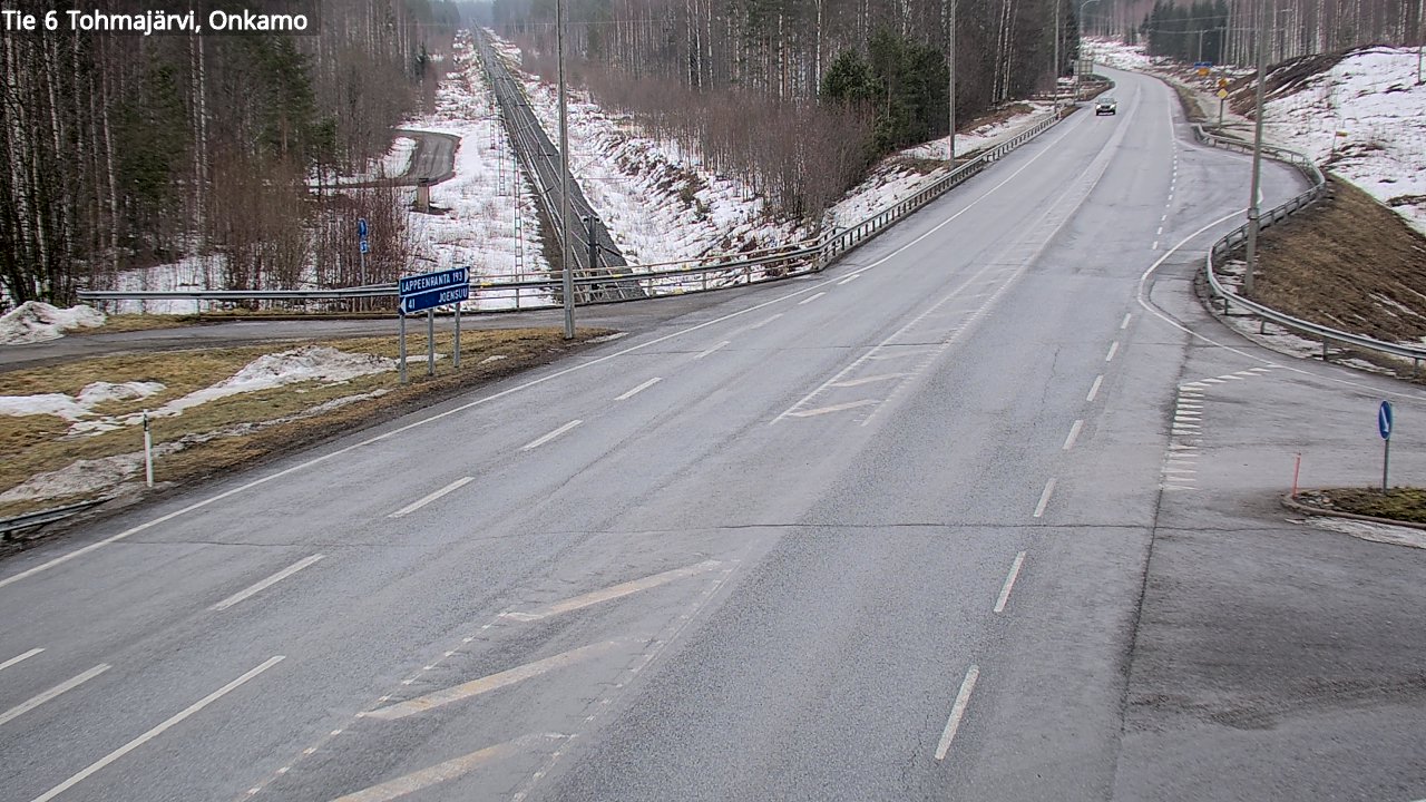 Kelikamerat Kuva Tie 6 Tohmajärvi, Onkamo, Tohmajärvi, Pohjois-Karjala
