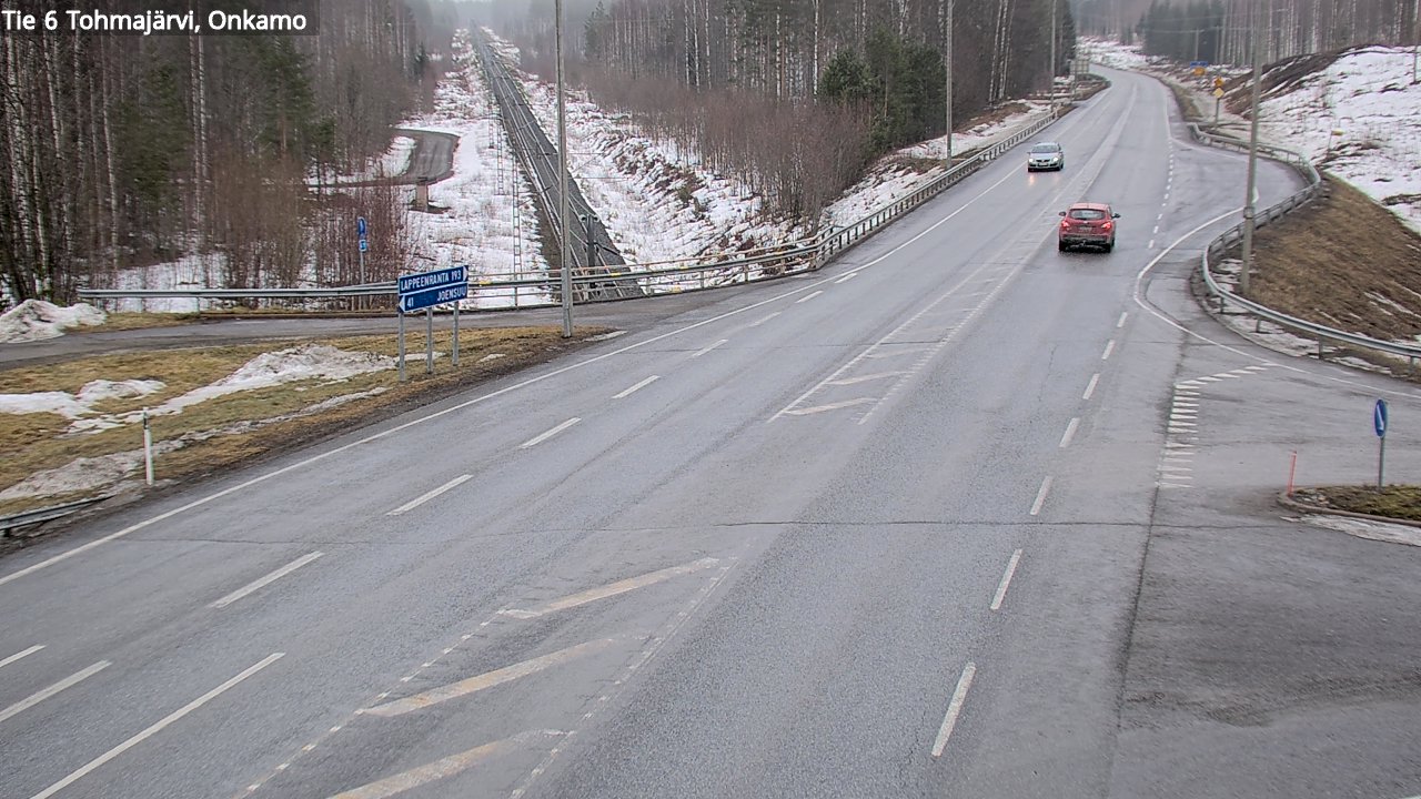 Kelikamerat Kuva Tie 6 Tohmajärvi, Onkamo, Tohmajärvi, Pohjois-Karjala