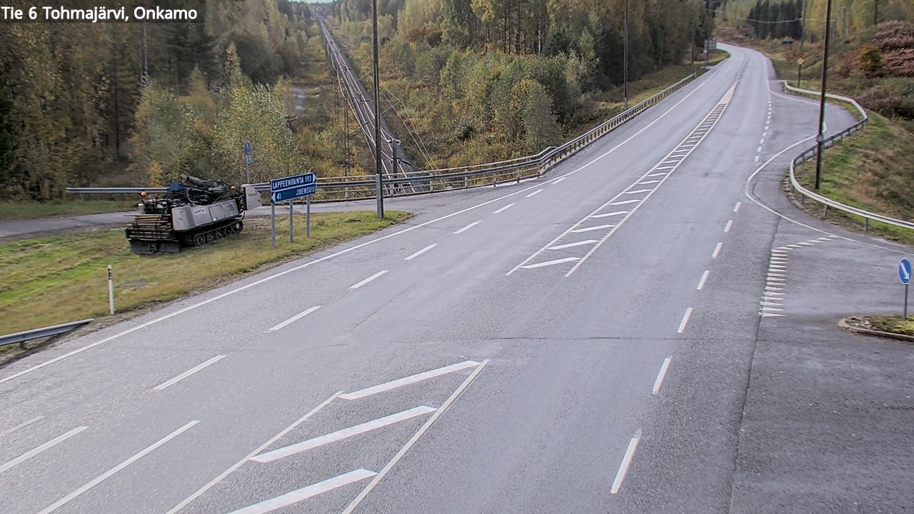 Kelikamerat Kuva Tie 6 Tohmajärvi, Onkamo, Tohmajärvi, Pohjois-Karjala