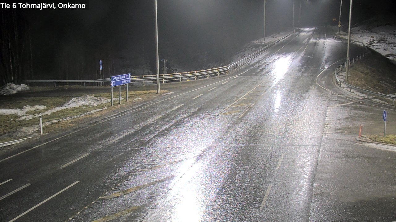 Kelikamerat Kuva Tie 6 Tohmajärvi, Onkamo, Tohmajärvi, Pohjois-Karjala