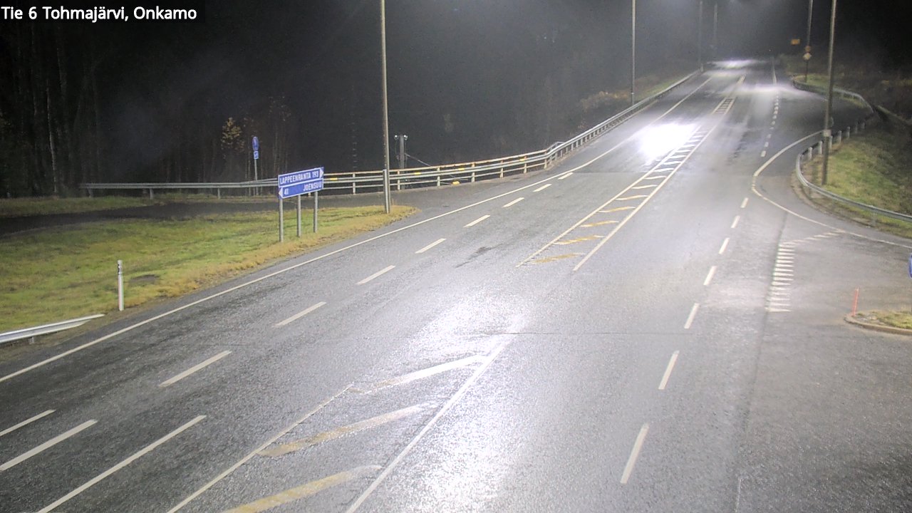 Kelikamerat Kuva Tie 6 Tohmajärvi, Onkamo, Tohmajärvi, Pohjois-Karjala