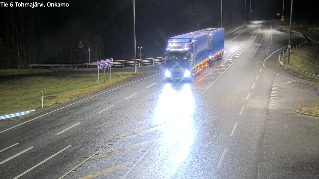 Kelikamerat Kuva Tie 6 Tohmajärvi, Onkamo, Tohmajärvi, Pohjois-Karjala