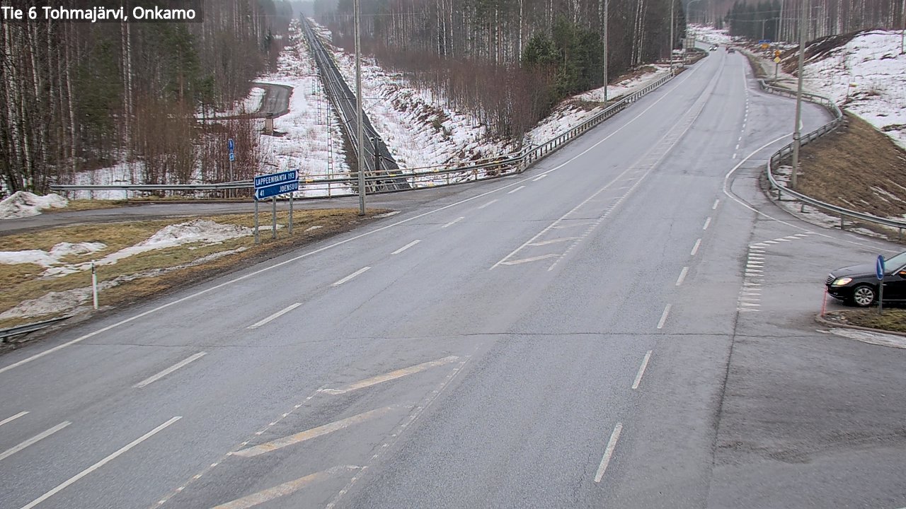 Kelikamerat Kuva Tie 6 Tohmajärvi, Onkamo, Tohmajärvi, Pohjois-Karjala