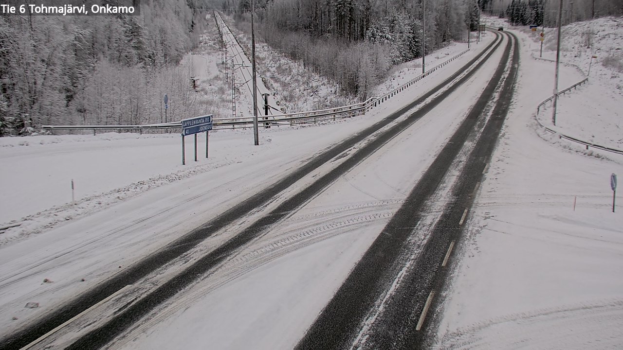 Kelikamerat Kuva Tie 6 Tohmajärvi, Onkamo, Tohmajärvi, Pohjois-Karjala