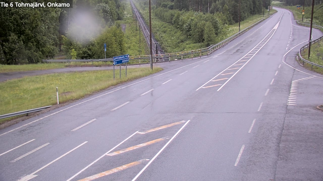 Kelikamerat Kuva Tie 6 Tohmajärvi, Onkamo, Tohmajärvi, Pohjois-Karjala