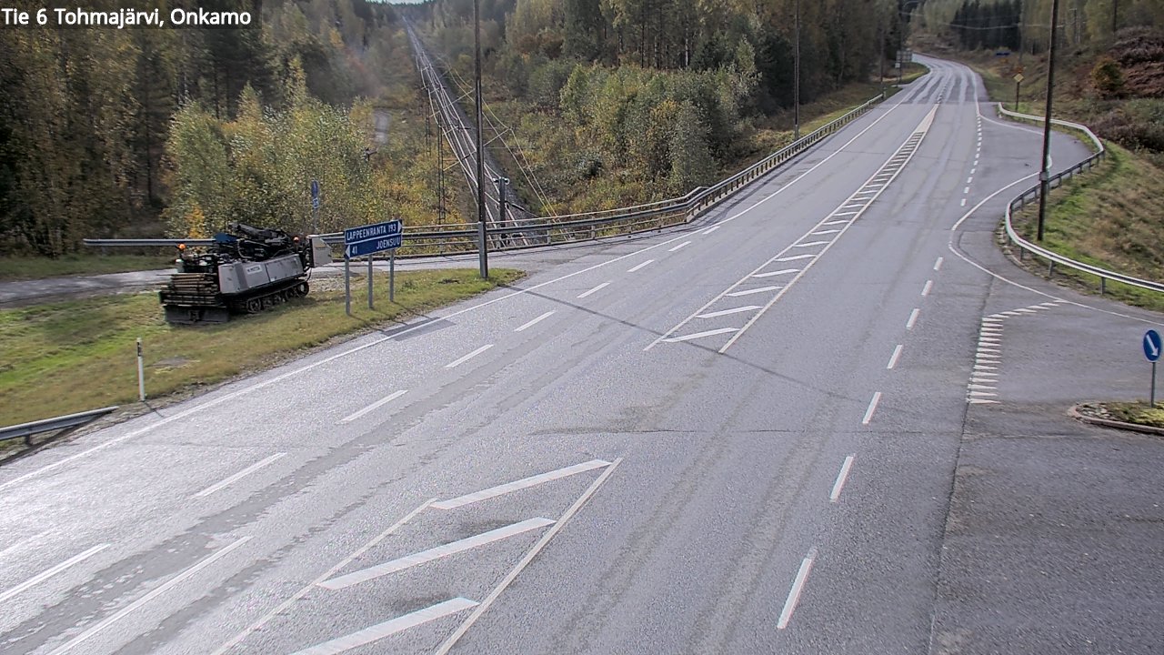 Kelikamerat Kuva Tie 6 Tohmajärvi, Onkamo, Tohmajärvi, Pohjois-Karjala
