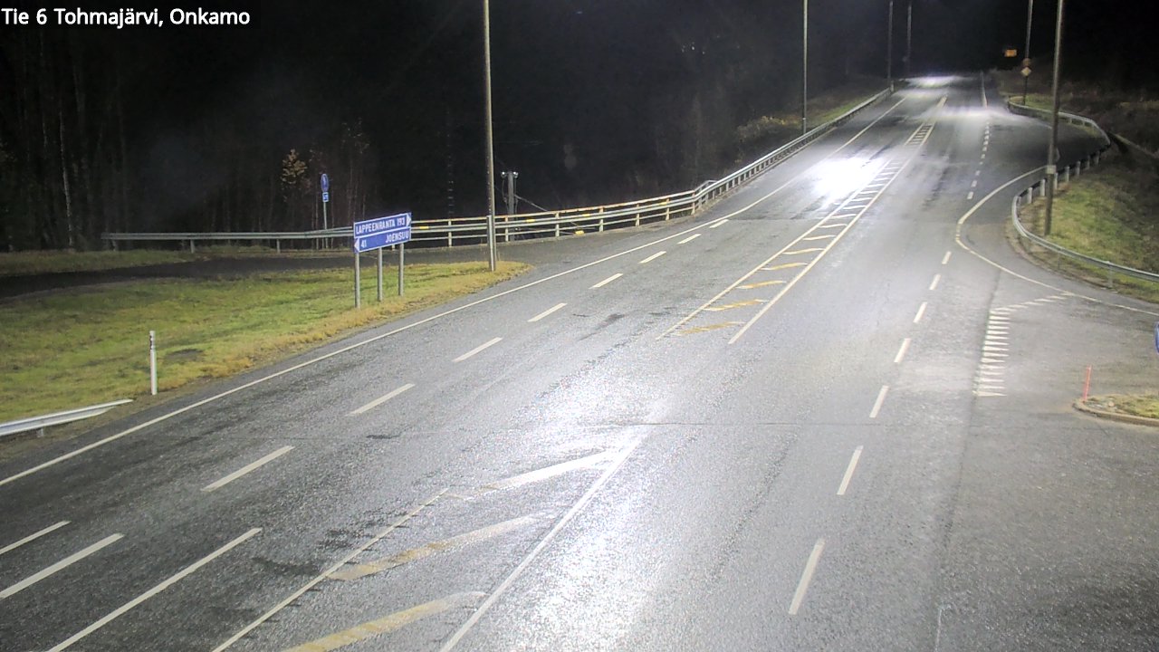 Kelikamerat Kuva Tie 6 Tohmajärvi, Onkamo, Tohmajärvi, Pohjois-Karjala