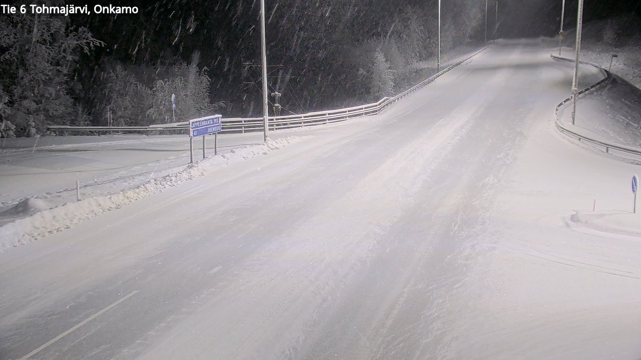 Kelikamerat Kuva Tie 6 Tohmajärvi, Onkamo, Tohmajärvi, Pohjois-Karjala