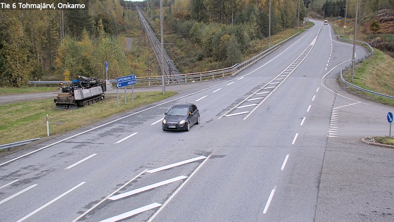 Weather Camera Image Road 6 Tohmajärvi, Onkamo, Tohmajärvi, Pohjois-Karjala