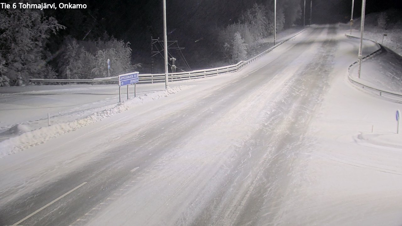 Kelikamerat Kuva Tie 6 Tohmajärvi, Onkamo, Tohmajärvi, Pohjois-Karjala