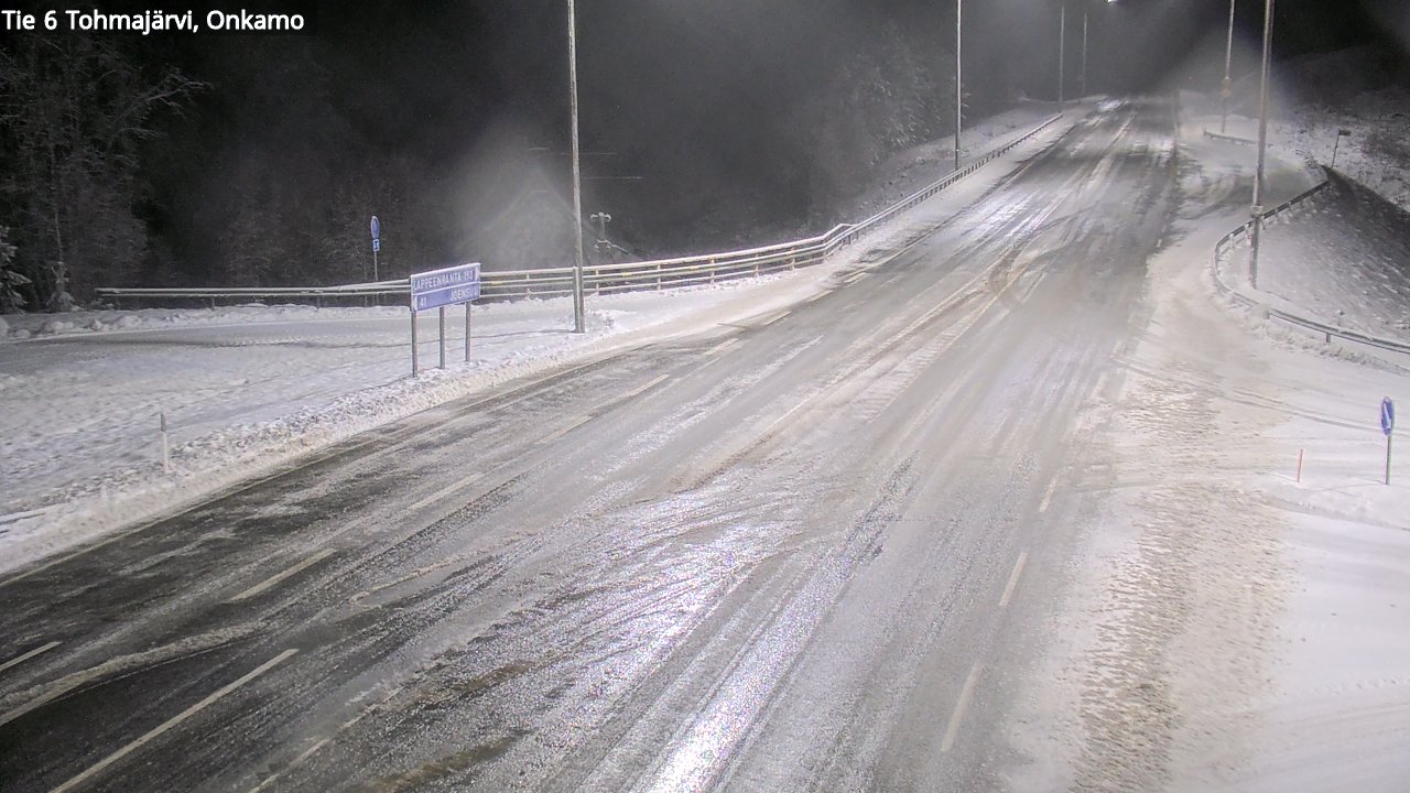 Weather Camera Image Road 6 Tohmajärvi, Onkamo, Tohmajärvi, Pohjois-Karjala