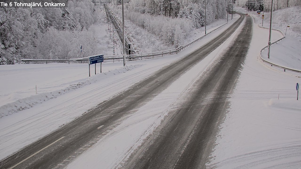 Kelikamerat Kuva Tie 6 Tohmajärvi, Onkamo, Tohmajärvi, Pohjois-Karjala