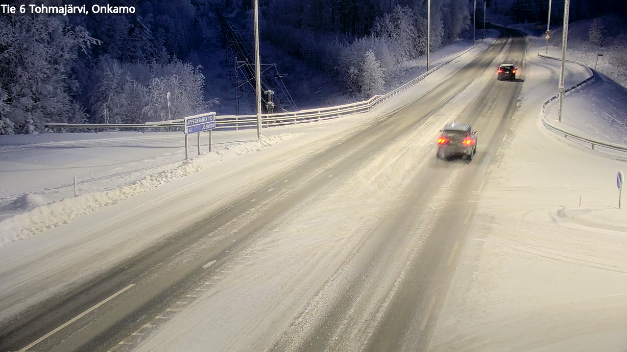 Kelikamerat Kuva Tie 6 Tohmajärvi, Onkamo, Tohmajärvi, Pohjois-Karjala