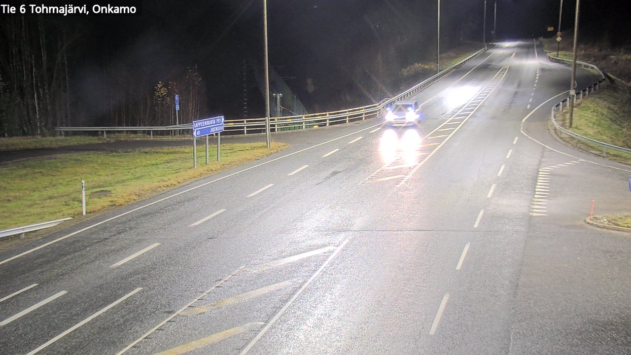 Kelikamerat Kuva Tie 6 Tohmajärvi, Onkamo, Tohmajärvi, Pohjois-Karjala