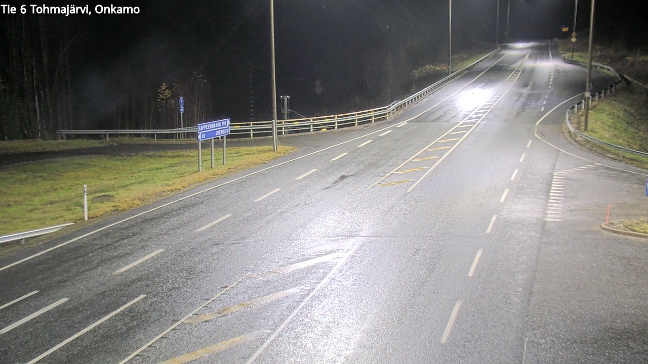 Kelikamerat Kuva Tie 6 Tohmajärvi, Onkamo, Tohmajärvi, Pohjois-Karjala