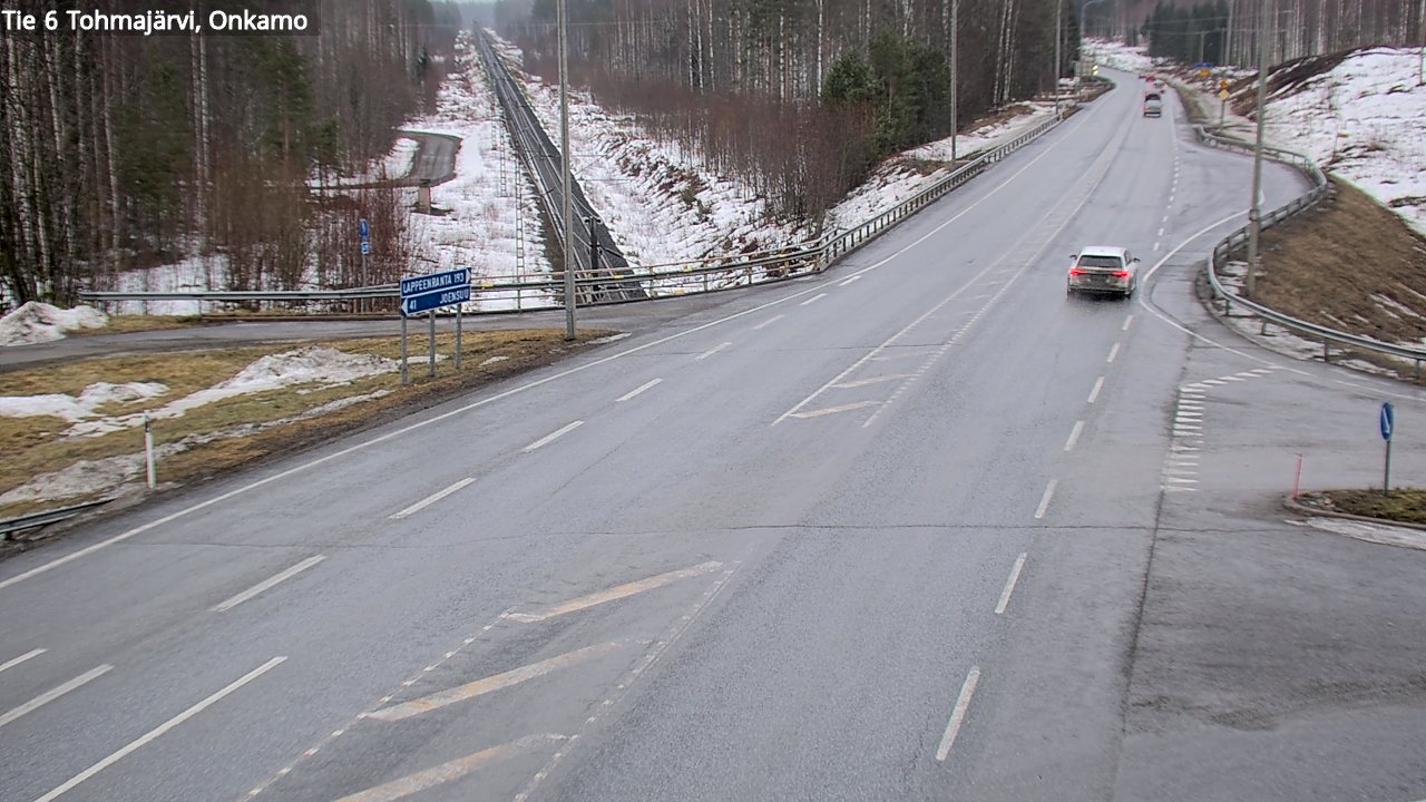 Kelikamerat Kuva Tie 6 Tohmajärvi, Onkamo, Tohmajärvi, Pohjois-Karjala