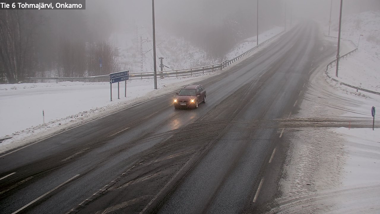 Weather Camera Image Road 6 Tohmajärvi, Onkamo, Tohmajärvi, Pohjois-Karjala