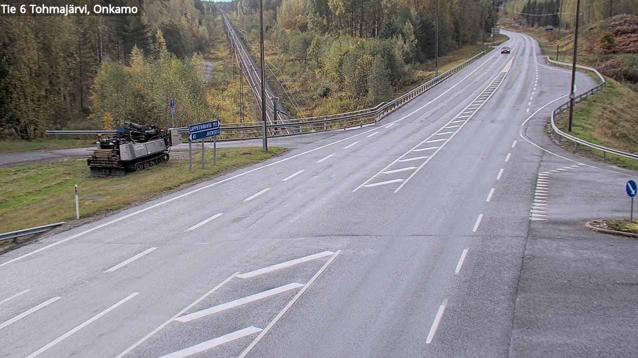 Kelikamerat Kuva Tie 6 Tohmajärvi, Onkamo, Tohmajärvi, Pohjois-Karjala