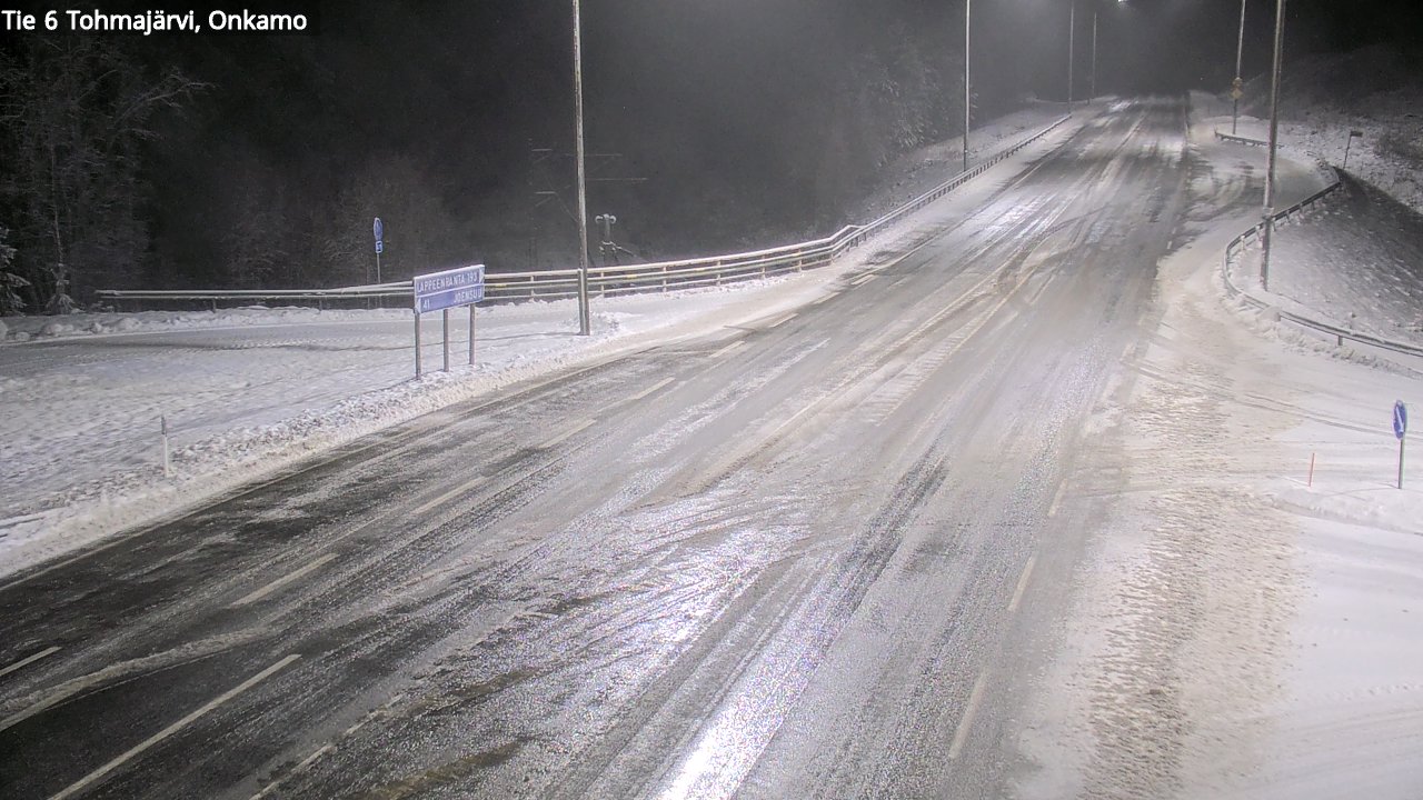 Weather Camera Image Road 6 Tohmajärvi, Onkamo, Tohmajärvi, Pohjois-Karjala