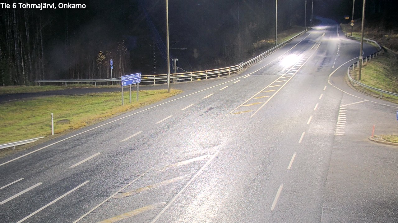 Kelikamerat Kuva Tie 6 Tohmajärvi, Onkamo, Tohmajärvi, Pohjois-Karjala