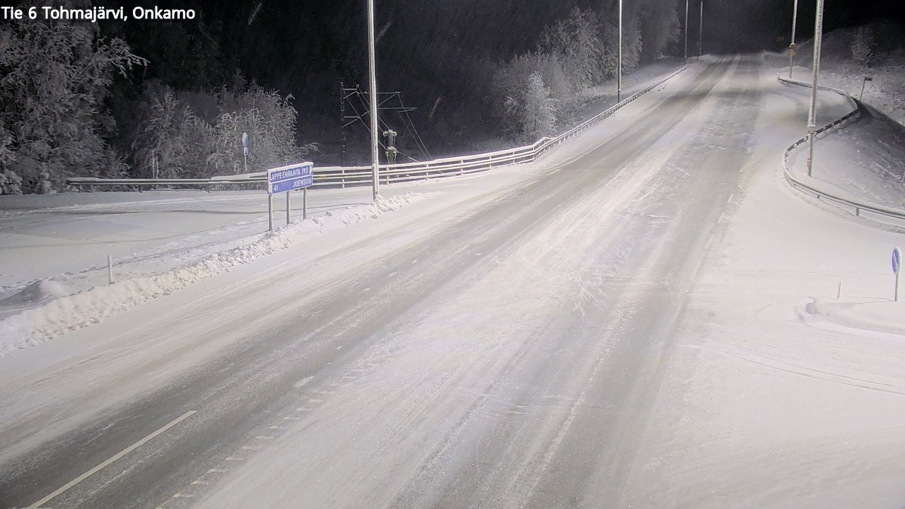 Kelikamerat Kuva Tie 6 Tohmajärvi, Onkamo, Tohmajärvi, Pohjois-Karjala