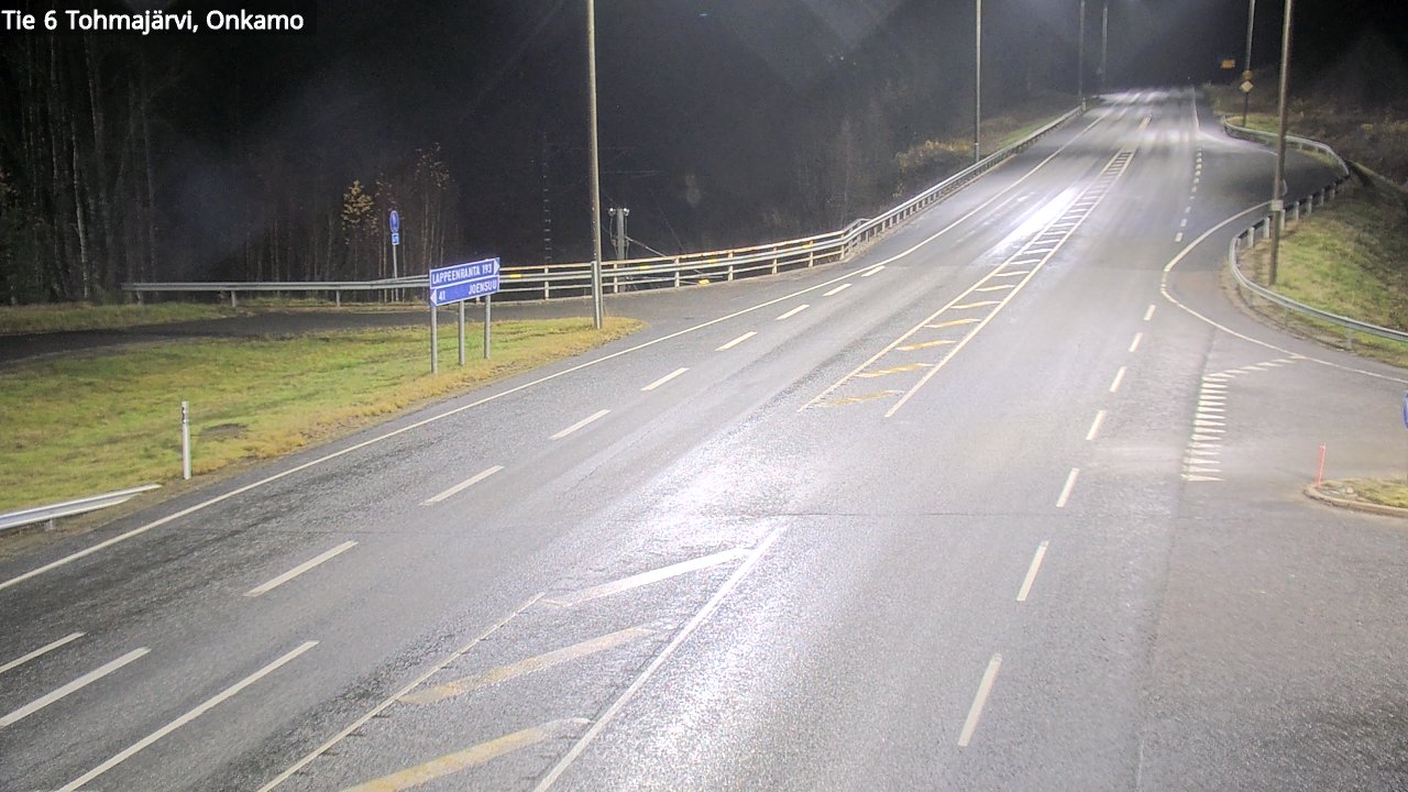 Kelikamerat Kuva Tie 6 Tohmajärvi, Onkamo, Tohmajärvi, Pohjois-Karjala
