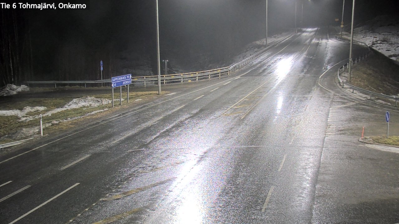 Kelikamerat Kuva Tie 6 Tohmajärvi, Onkamo, Tohmajärvi, Pohjois-Karjala