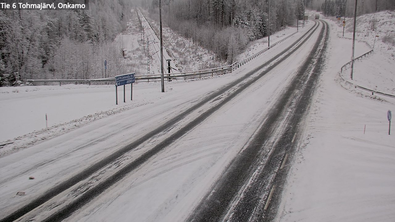 Kelikamerat Kuva Tie 6 Tohmajärvi, Onkamo, Tohmajärvi, Pohjois-Karjala