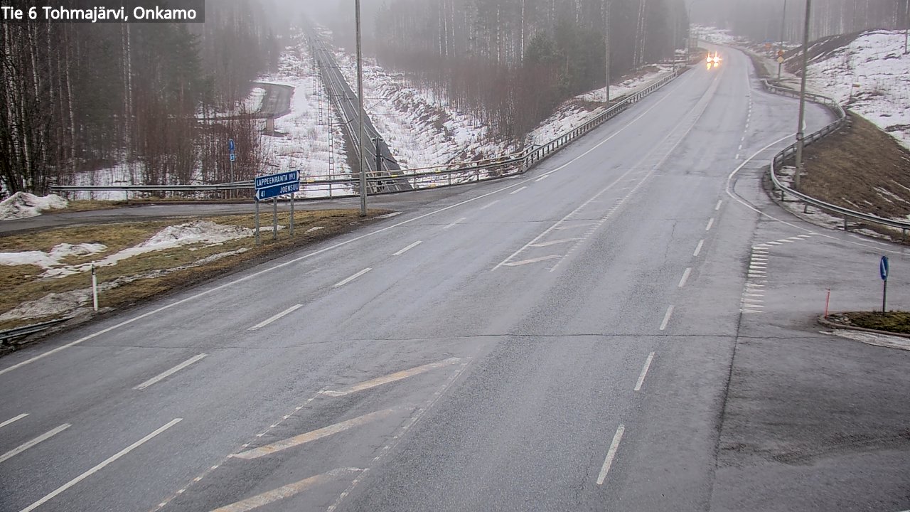 Kelikamerat Kuva Tie 6 Tohmajärvi, Onkamo, Tohmajärvi, Pohjois-Karjala