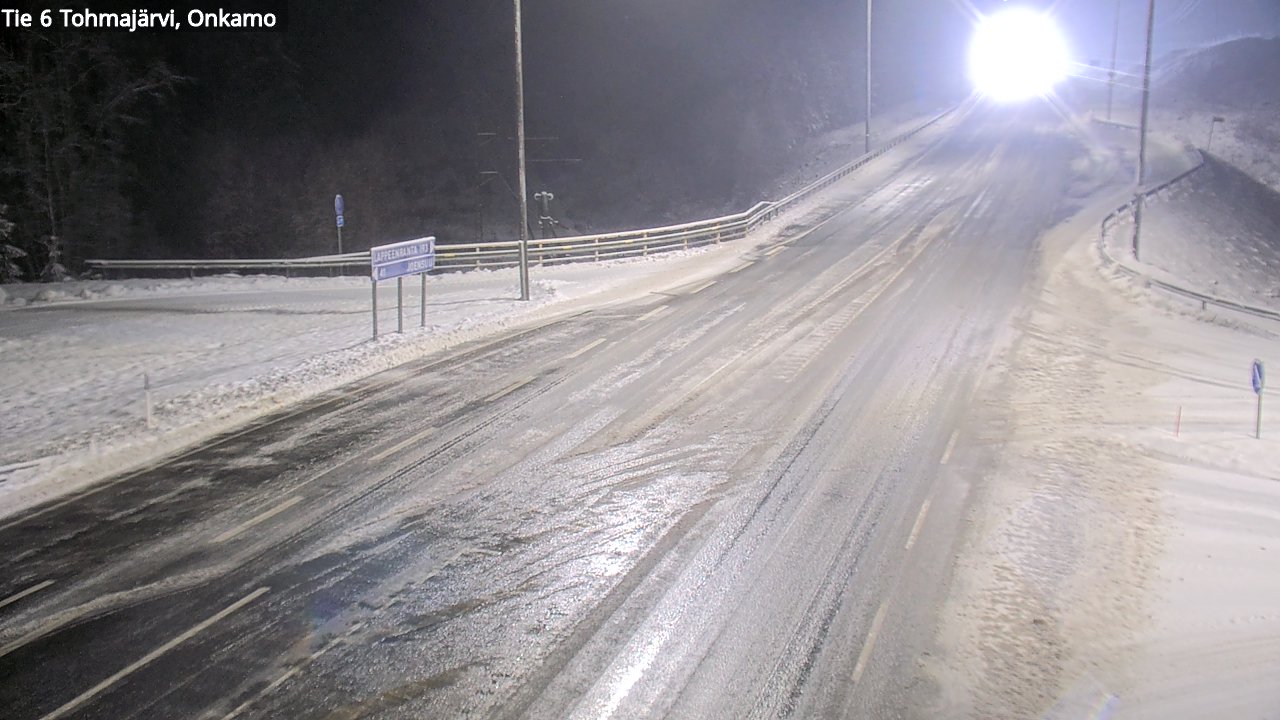 Weather Camera Image Road 6 Tohmajärvi, Onkamo, Tohmajärvi, Pohjois-Karjala