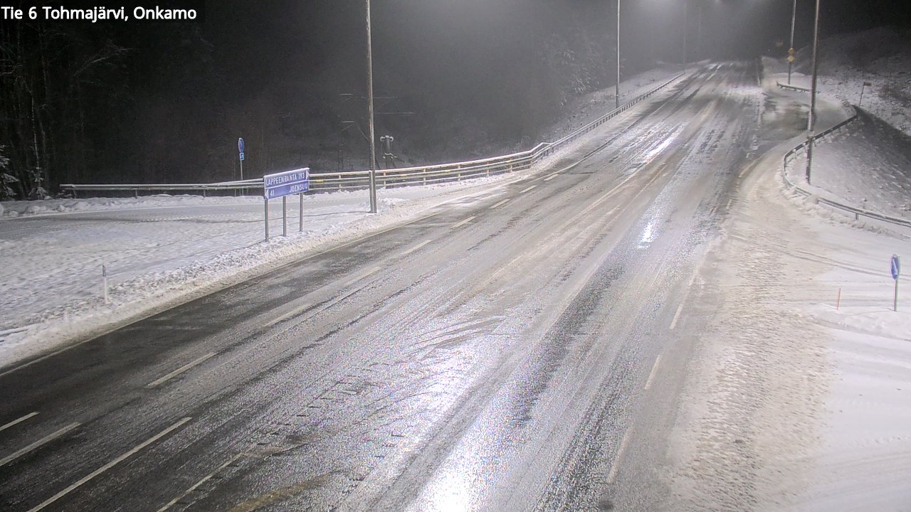 Weather Camera Image Road 6 Tohmajärvi, Onkamo, Tohmajärvi, Pohjois-Karjala