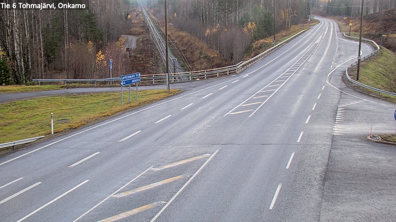 Kelikamerat Kuva Tie 6 Tohmajärvi, Onkamo, Tohmajärvi, Pohjois-Karjala