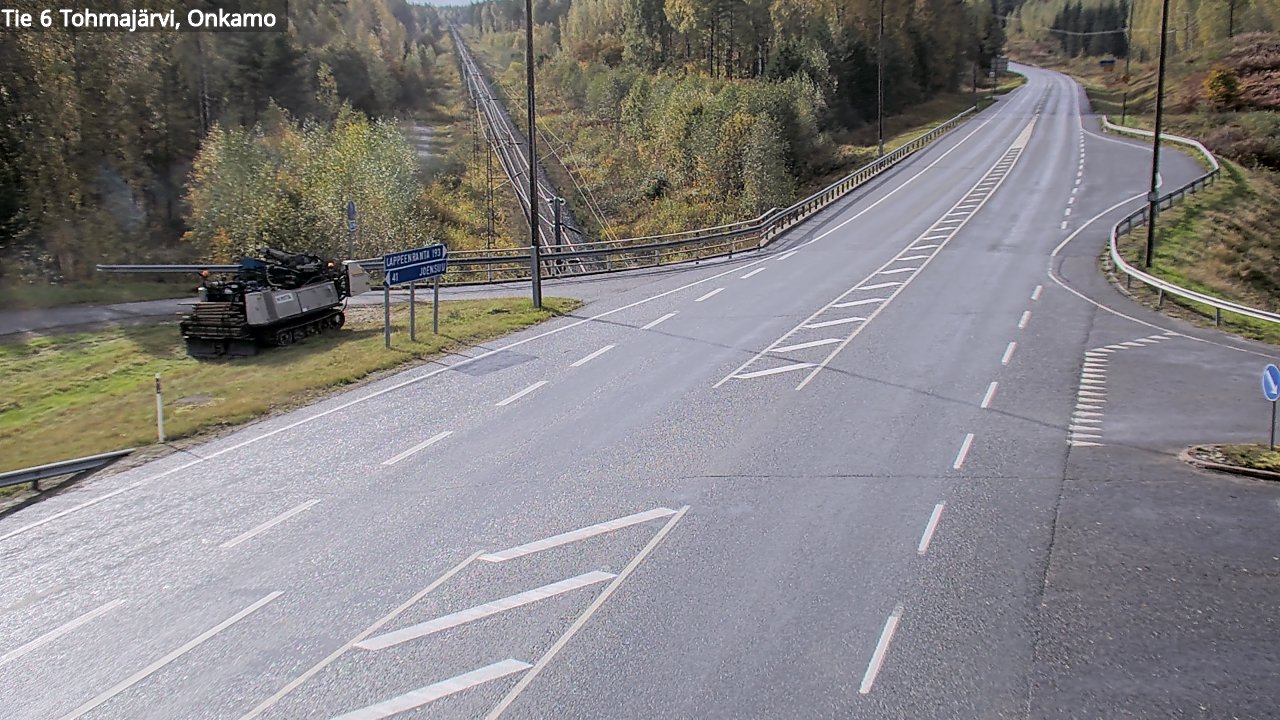 Kelikamerat Kuva Tie 6 Tohmajärvi, Onkamo, Tohmajärvi, Pohjois-Karjala
