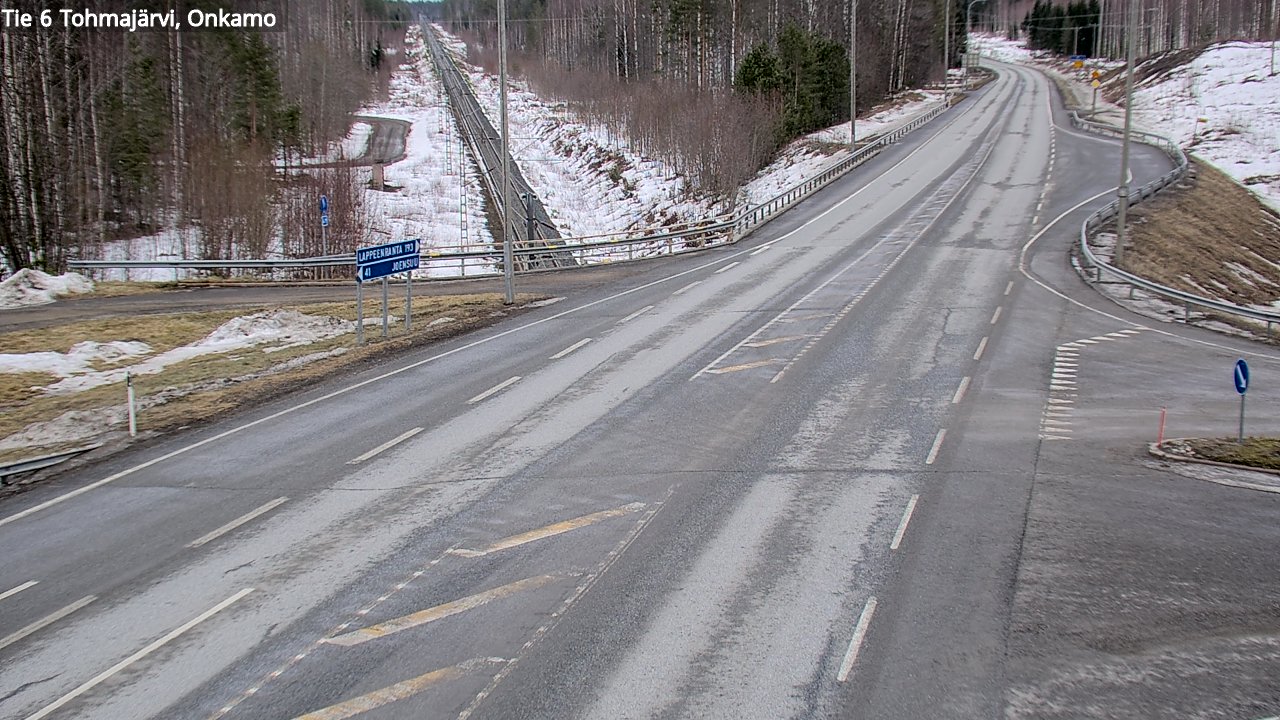 Kelikamerat Kuva Tie 6 Tohmajärvi, Onkamo, Tohmajärvi, Pohjois-Karjala