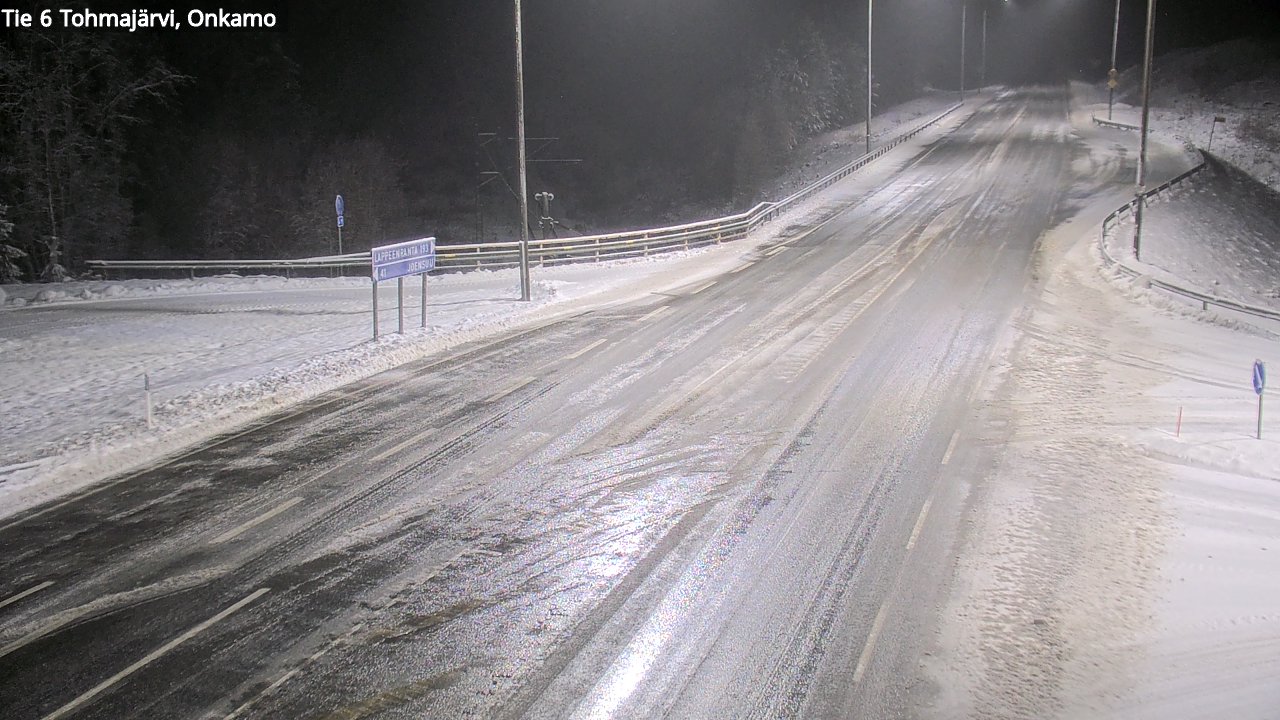 Weather Camera Image Road 6 Tohmajärvi, Onkamo, Tohmajärvi, Pohjois-Karjala